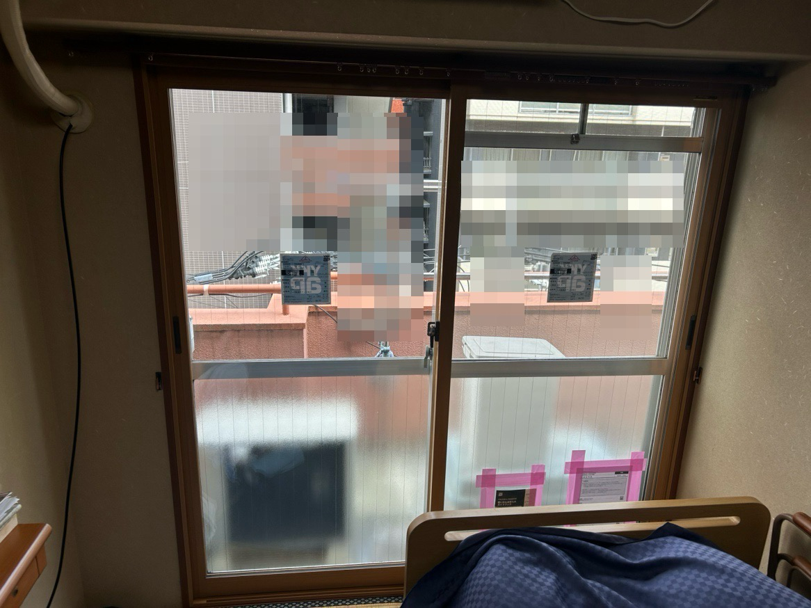 福岡市中央区のマンション内窓（二重窓）の取付後の写真（施工後）