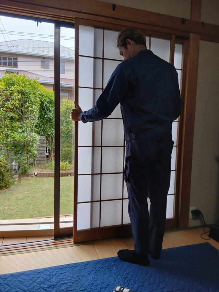 和室 小窓 内窓施工前