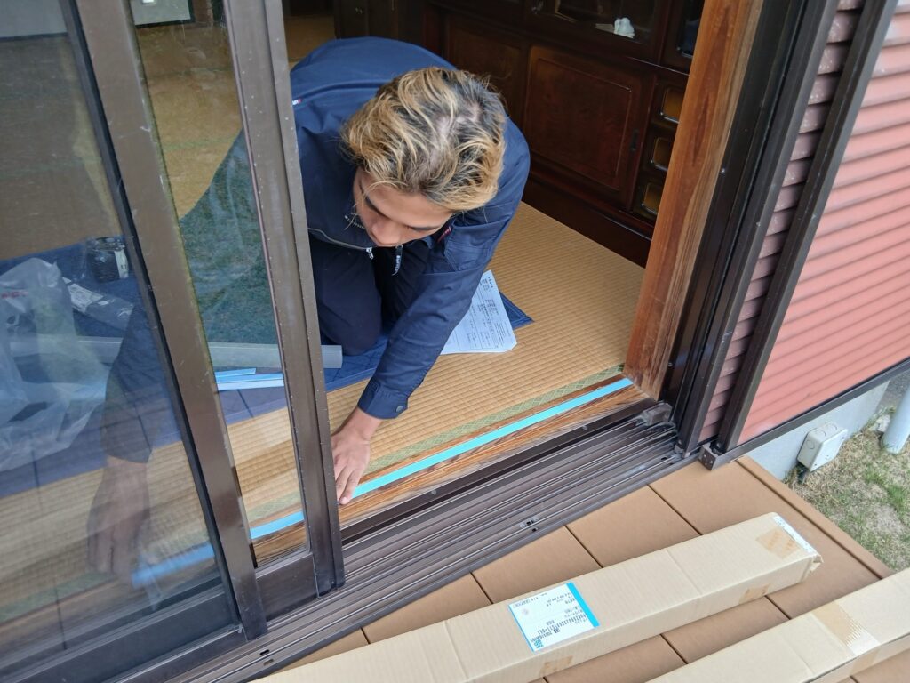 和室 小窓 埋木