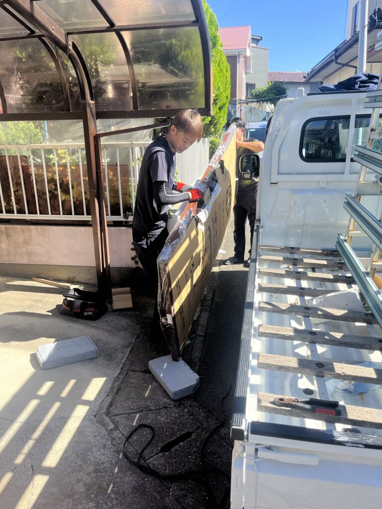 ドアリモ　ドア荷下ろし