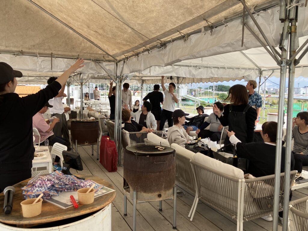 社内イベント　ビンゴ大会の様子