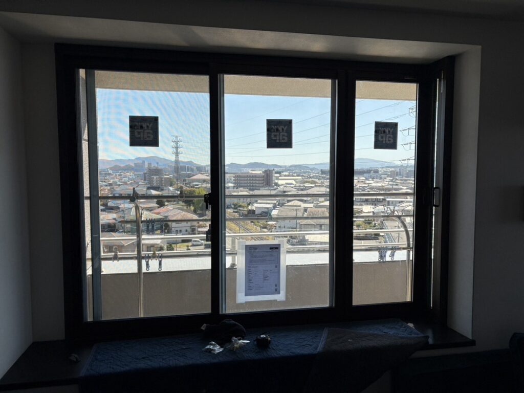 窓の施工後の写真