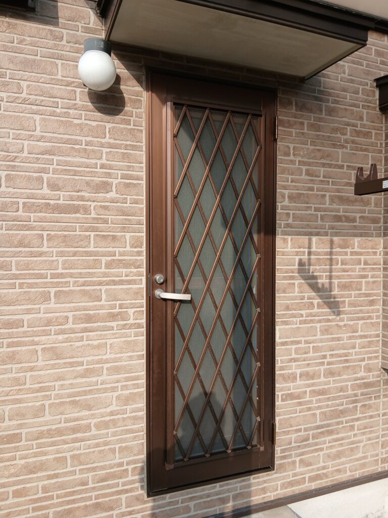 筑紫野市原でドアリモ勝手口工事前