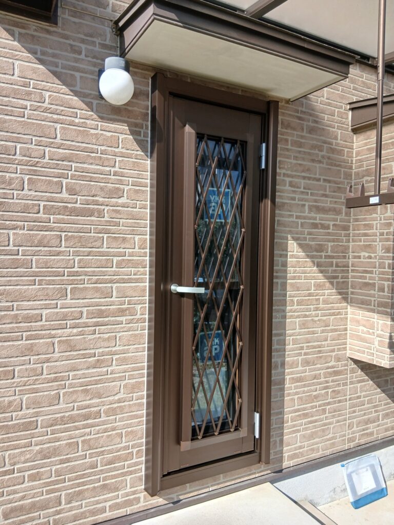 筑紫野市原でドアリモ勝手口工事後の写真