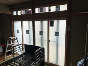 福岡市東区和白で和室の窓に内窓取付後の様子