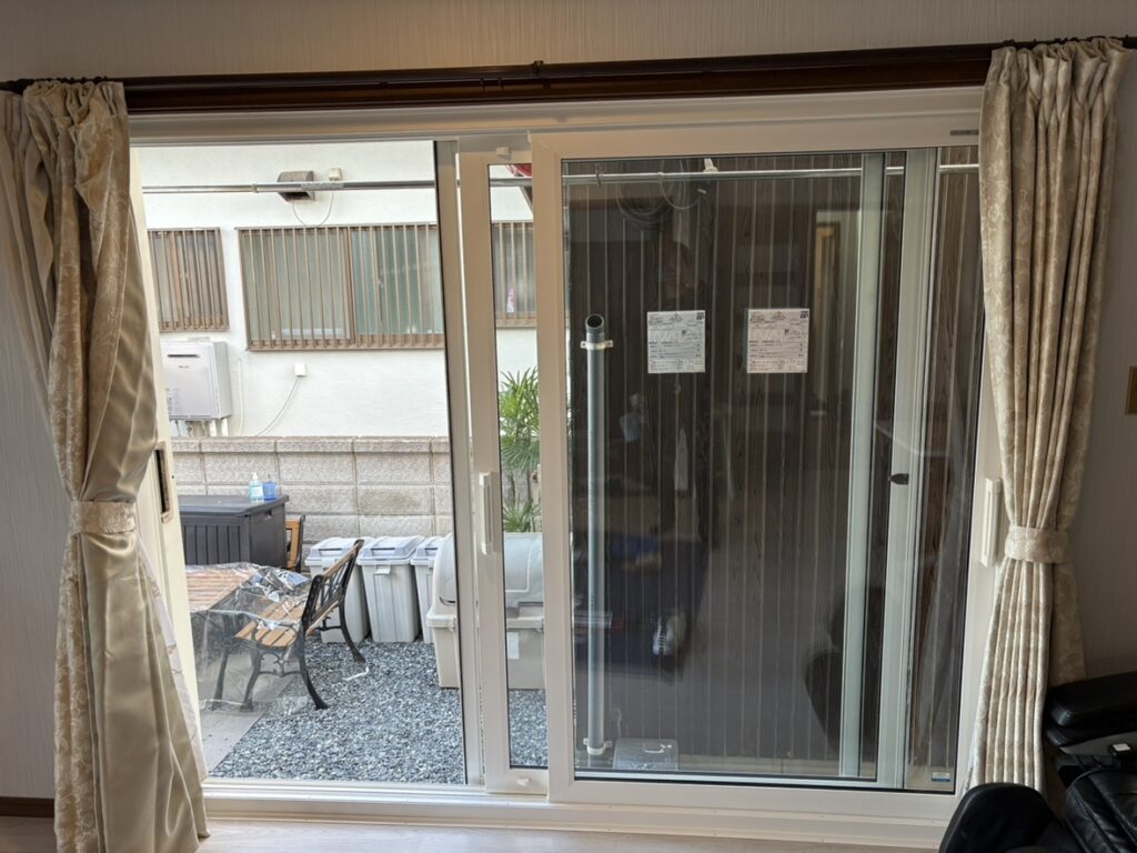 須恵町でマドリモ施工後の様子