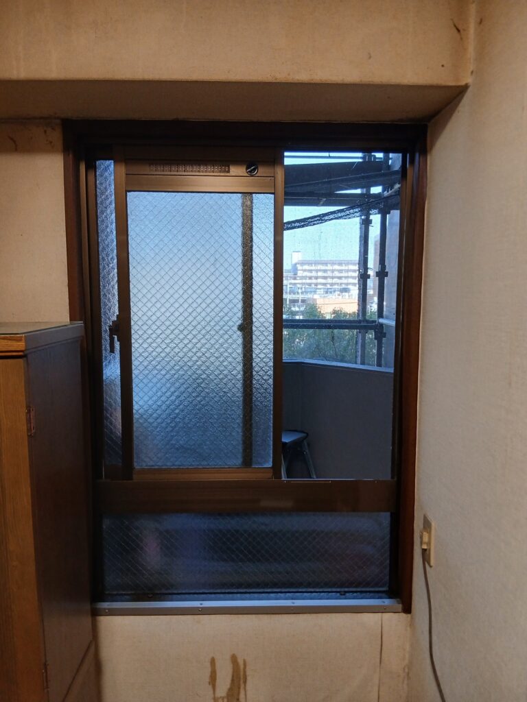 東区マンションにウチリモを取付する前の様子