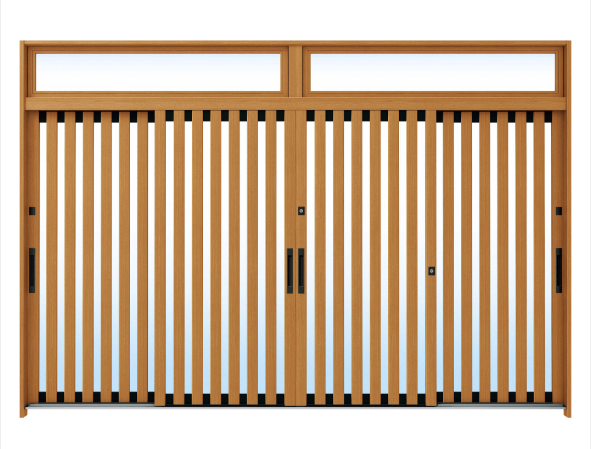 引き違い戸（4枚建）