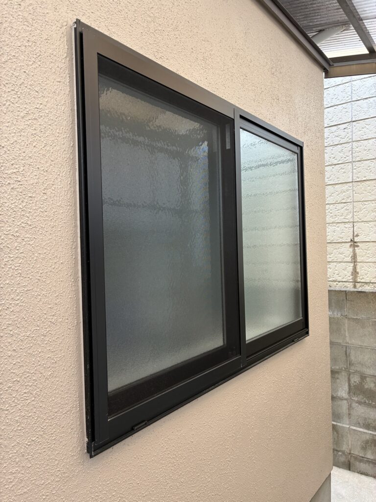 博多区吉塚戸建てに面格子取付前