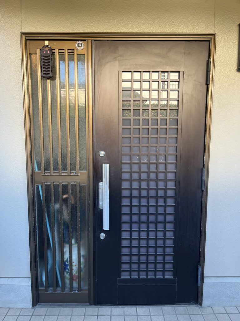 筑紫野市針摺東ドアリフォーム前