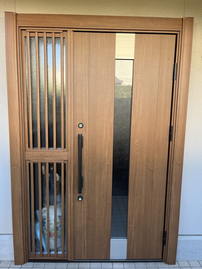 筑紫野市針摺東ドアリフォーム後