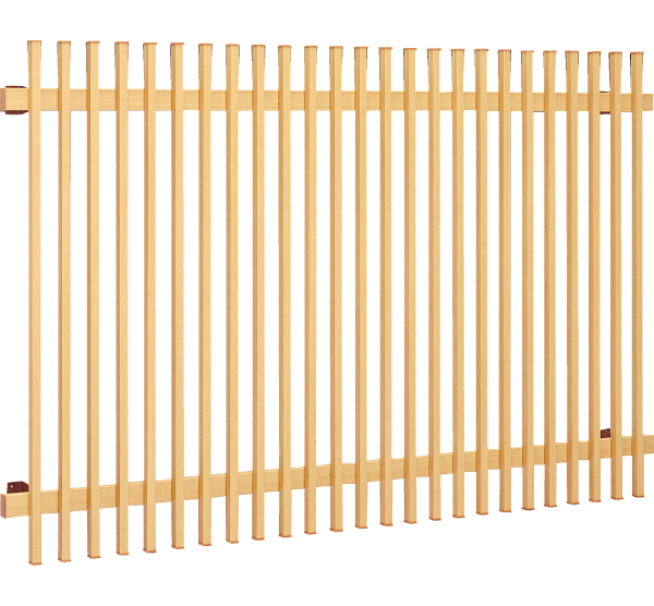 ひのき調面格子