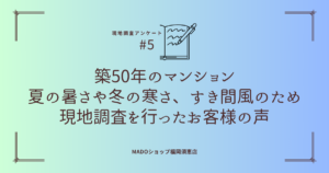 現地調査お客様アンケートタイトル画像