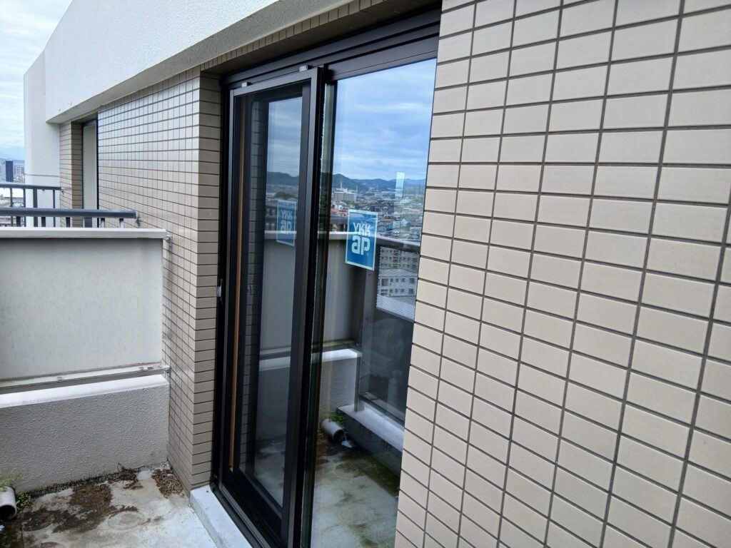 古賀市マンション11階窓交換後