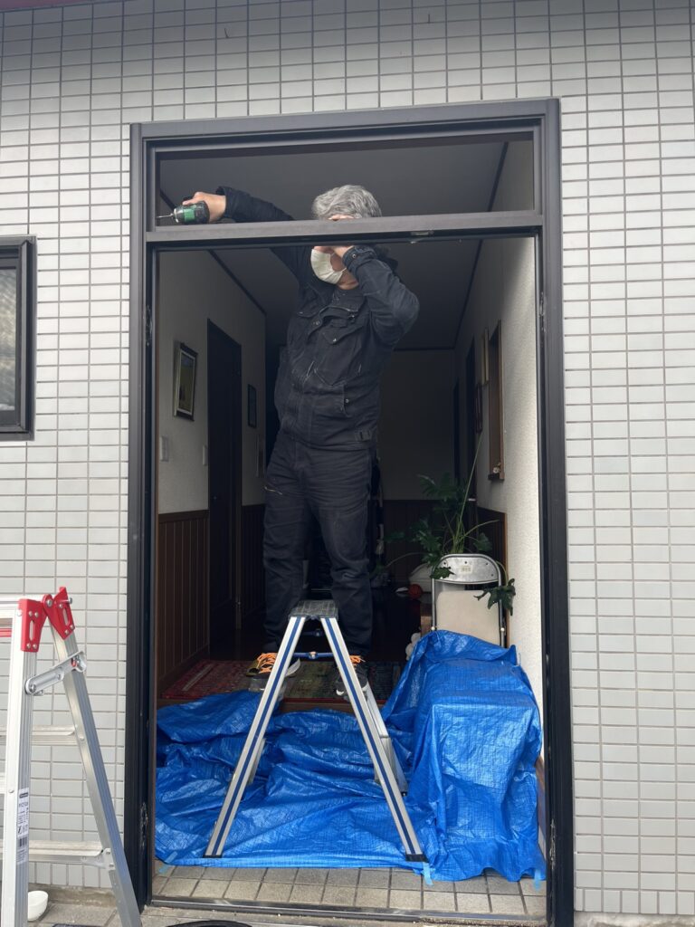 枠だけ残った写真