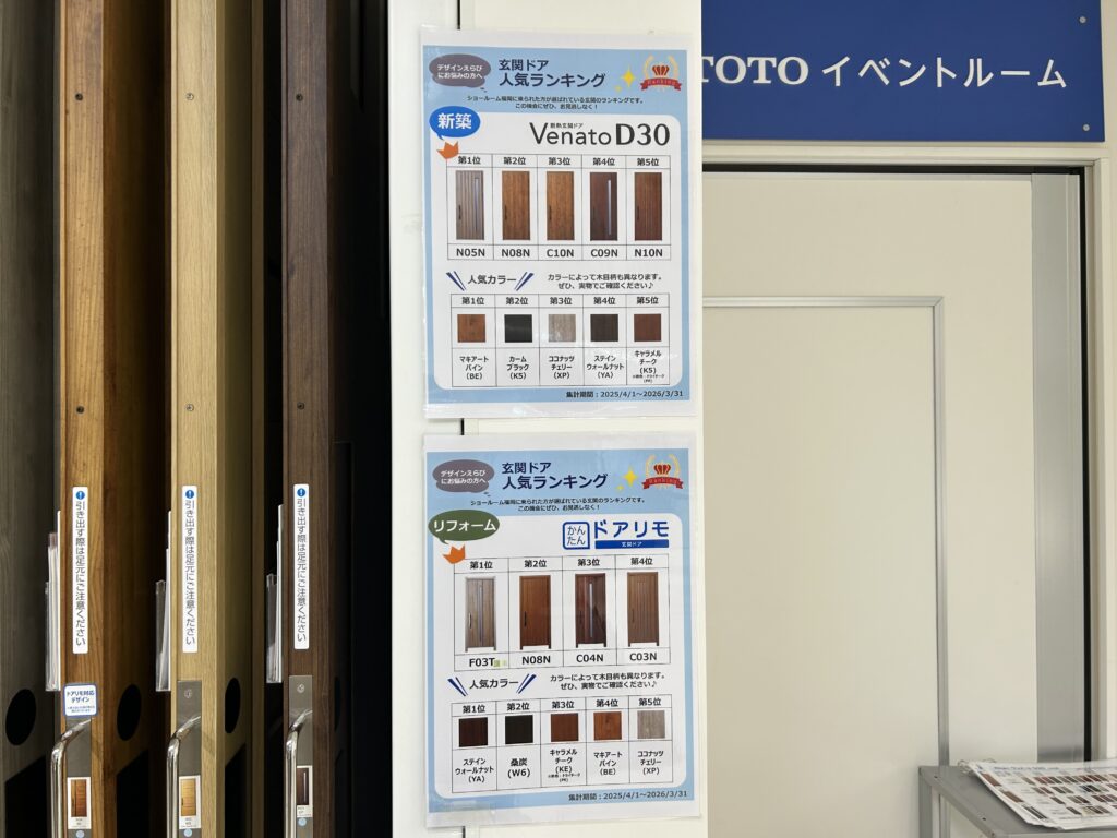 ヴェナートD30人気デザインランキング