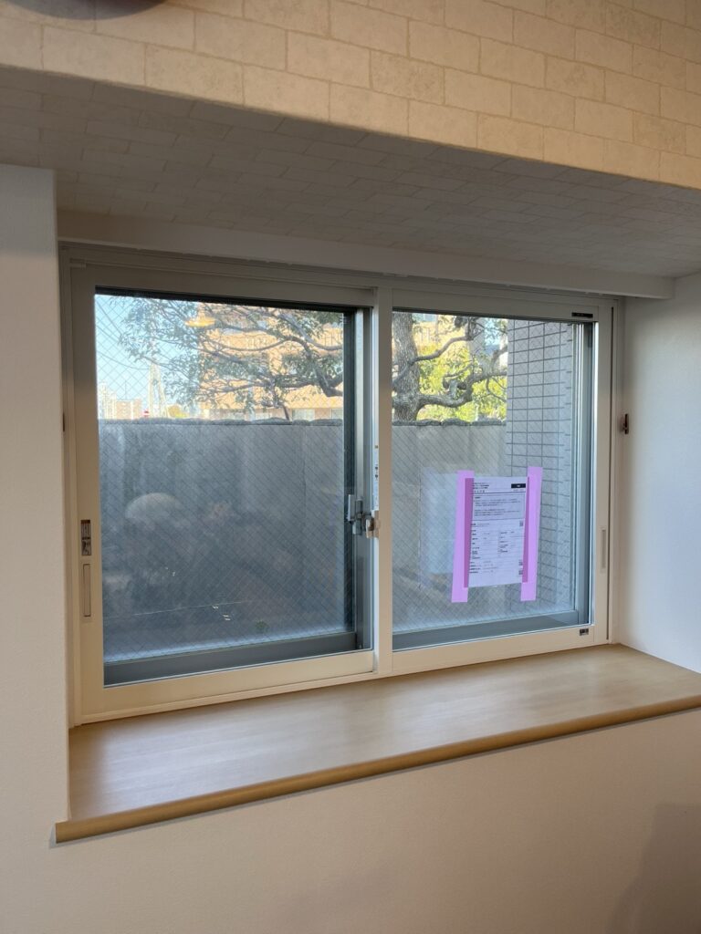 春日市マンション内窓取付後