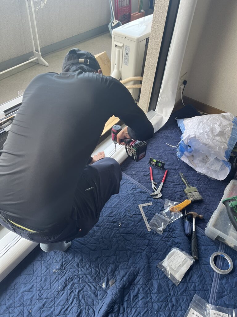カットしたものをつけてる