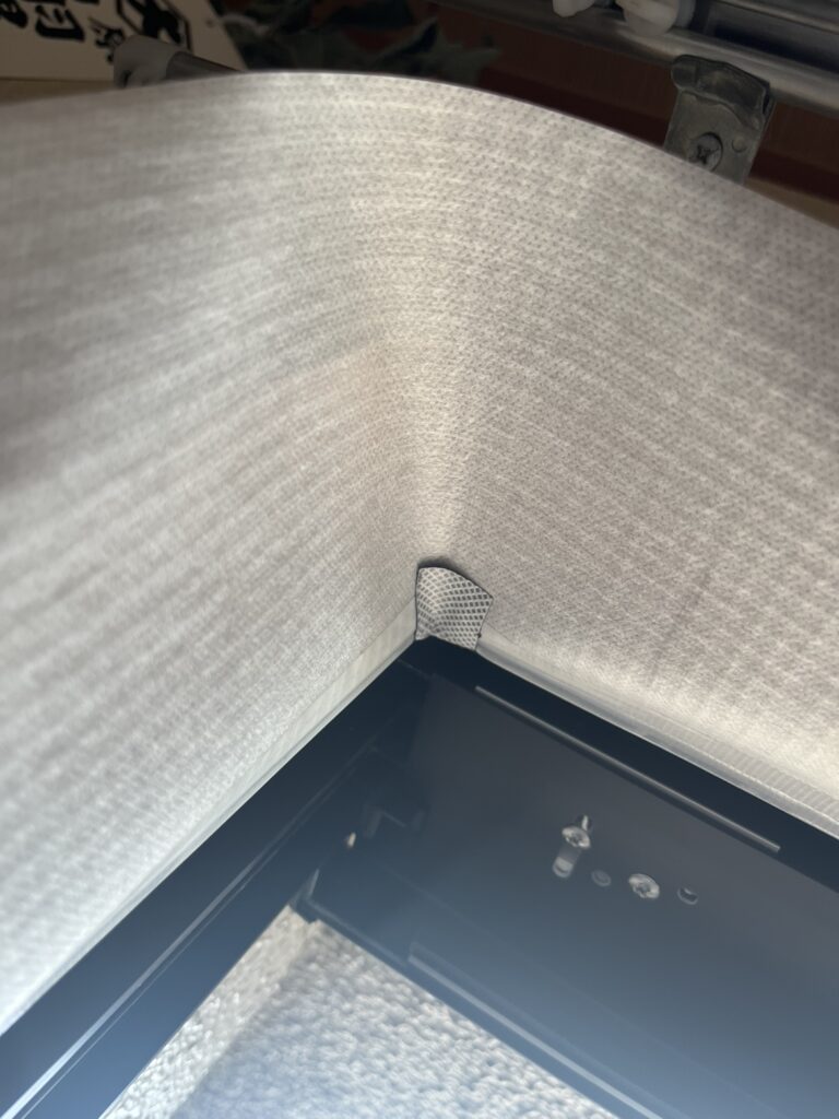 四隅もしっかりしてる