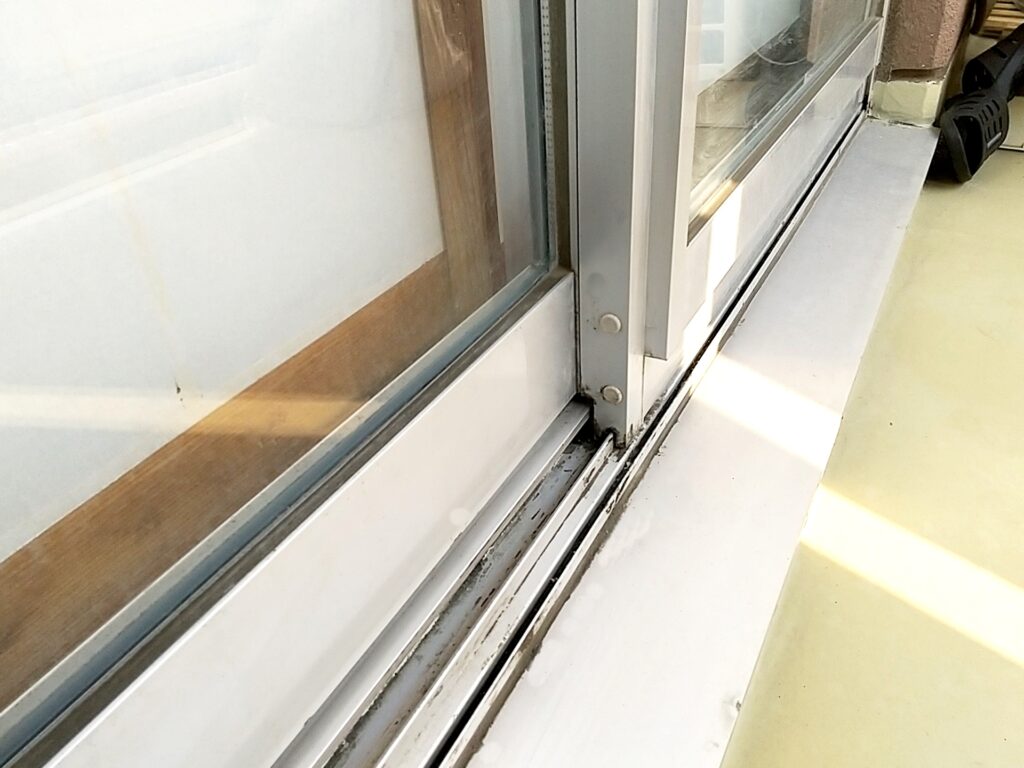 マンションのアルミサッシ