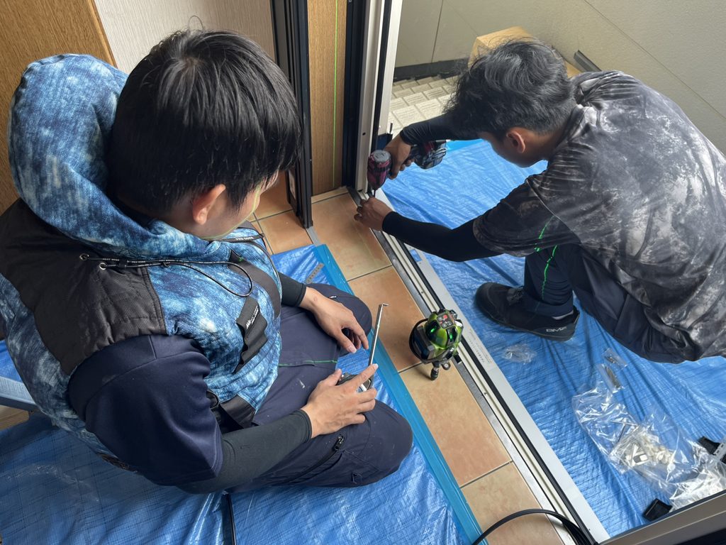教えてるところ