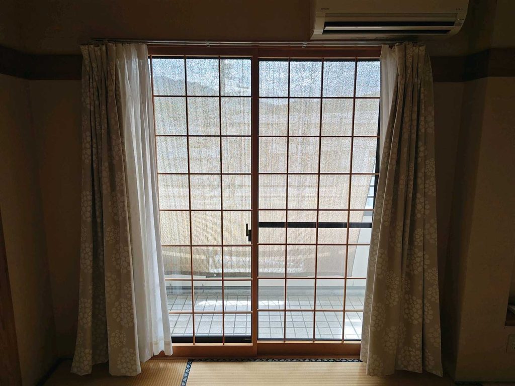 和室掃き出し窓ビフォー